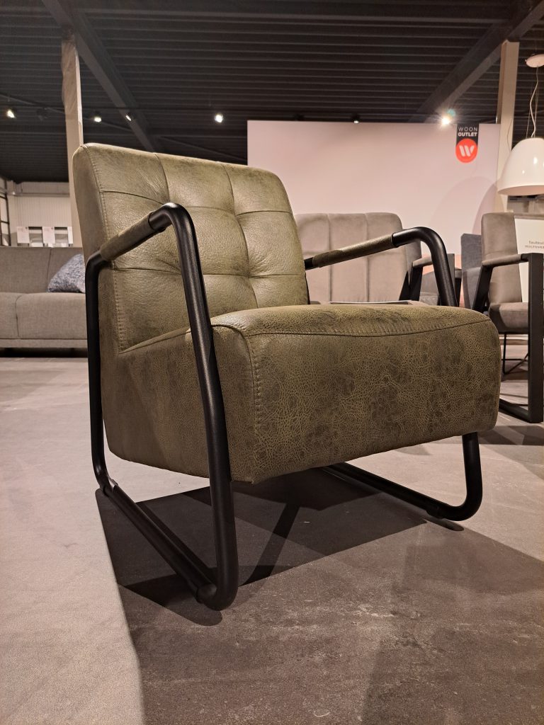 Wassim fauteuil Olive
