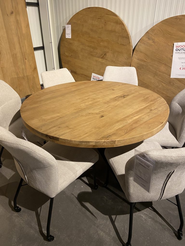 Wodi eettafel 120 rond
